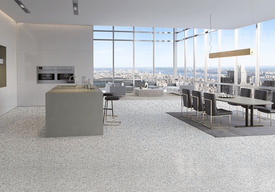 Mosaic Floor Polishing